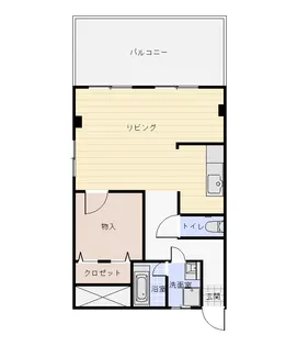 パインリーフ大分【2階】の間取り