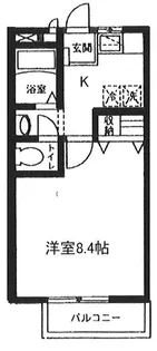 グレースマツミ【1階】の間取り