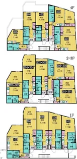 クリオ ラモード神楽坂【1階】の間取り