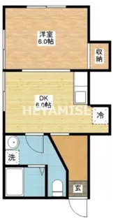 フォレスタ石神【1階】の間取り