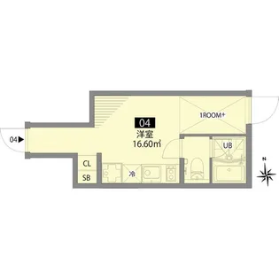四谷テラス【1階】の間取り