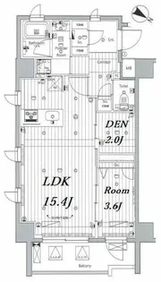 メイクス浅草イースト【8階】の間取り