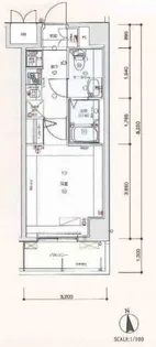 GENOVIA板橋本町green wall【3階】の間取り