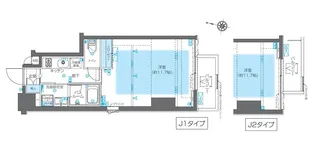 ZOOM神宮前【4階】の間取り