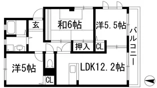 ロイヤルアリスト【3階】の間取り