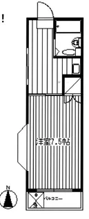 東京都練馬区北町1【マンション】の間取り