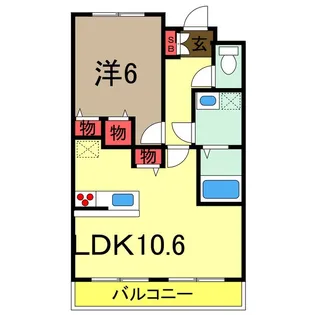 アスモ・グランデ【2階】の間取り