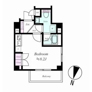 東京都板橋区稲荷台【マンション】の間取り