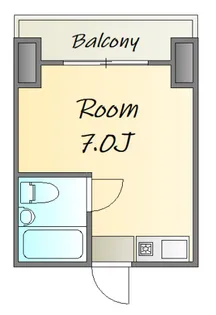 Mビル(堺町)【4階】の間取り
