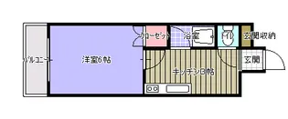 スカイアベニューいぼり【2階】の間取り