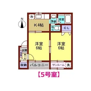 シンフォニー【1階】の間取り