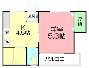 ベルハイム3【2階】の間取り