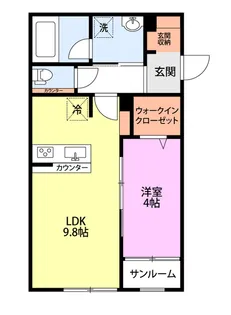 Kaze【1階】の間取り