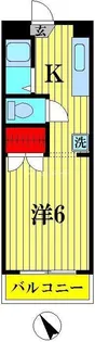 ロイヤルヒルヤハシラ【5階】の間取り