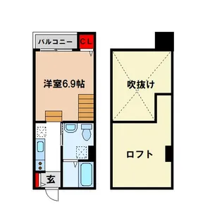 リベロ【2階】の間取り