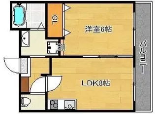 コンフォートソレイユ【1階】の間取り