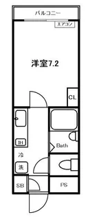 神奈川県横浜市神奈川区大口通【マンション】の間取り