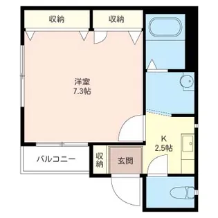 ドゥメック石上 (1F)【1階】の間取り