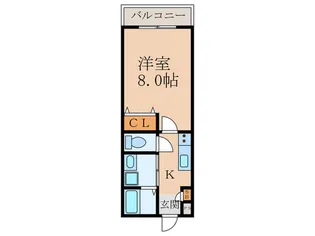 KOTOステージ伏見稲荷【2階】の間取り