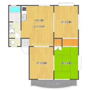 エレガンス【1階】の間取り