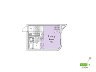 nozomio premier目黒【3階】の間取り