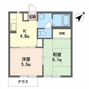 KEN’S HOUSE【1階】の間取り