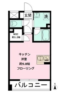 ジェネパレス本町【1階】の間取り