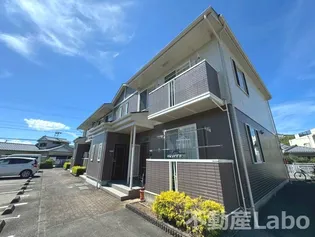 徳島県徳島市大原町余慶【アパート】の外観