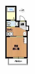 コスモネクシア大島【2階】の間取り