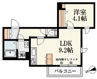 Villa Luminosa【2階】の間取り