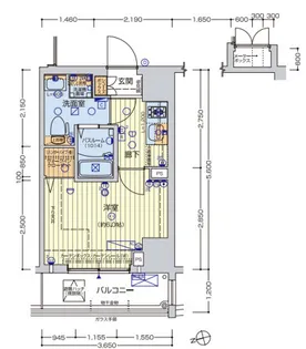 レオンコンフォート池田山【3階】の間取り
