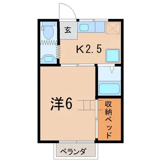 壱番館【2階】の間取り