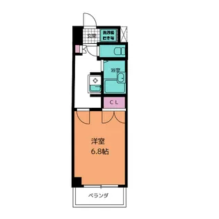 クレスト泉【11階】の間取り
