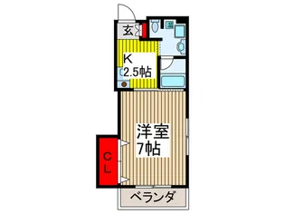 サンイング西川口【1階】の間取り