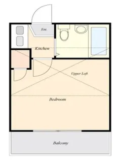 パティーナ南与野【2階】の間取り