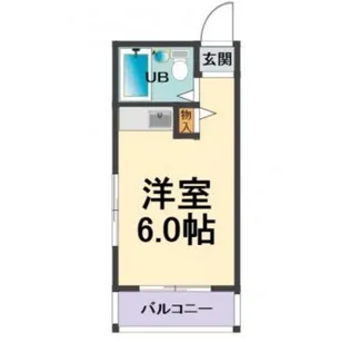 サンハイムジュニア【3階】の間取り