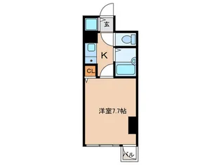 ダイナコ-トヒルズ折尾【2階】の間取り