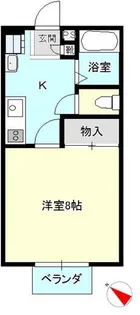 MKハイツ【1階】の間取り