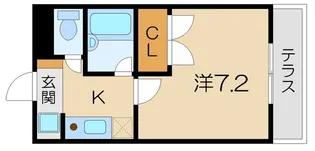 コテージK2【1階】の間取り