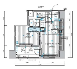メインステージ入谷II(メインステージイリヤツー)【4階】の間取り