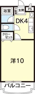 サンテ・ヴィラ住吉壱番館【4階】の間取り