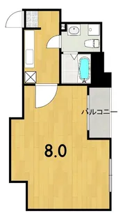 GARNET RESIDENCE 北野白梅一番【4階】の間取り