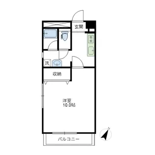 リバーウィンズ【2階】の間取り