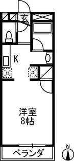 びーふらっと【3階】の間取り