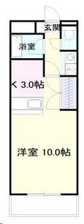 日ノ出マンション【4階】の間取り
