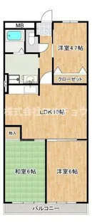 グランドピア【3階】の間取り