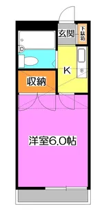 Aifort.東久留米II【1階】の間取り