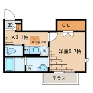Cozy House【1階】の間取り