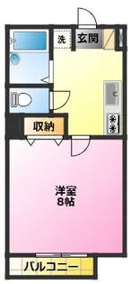 小宮メゾン【2階】の間取り