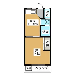 スカイヒルズ【3階】の間取り